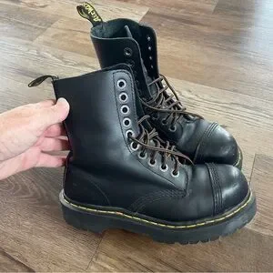 Dr. Martens | Shoes | Dr Martens Hole Steel Toe Boots 10966